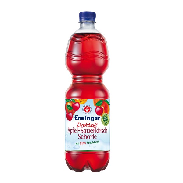 Ensinger DIREKTSAFT APFEL-SAUERKIRSCH-SCHORLE